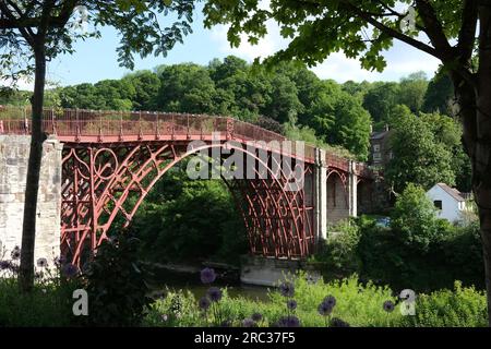 L'Ironbridge est un site du patrimoine mondial à Telford Shropshire, Royaume-Uni Banque D'Images