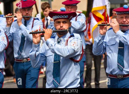 Douzième de juillet Parade 2023, Lisburn Road, Belfast Banque D'Images