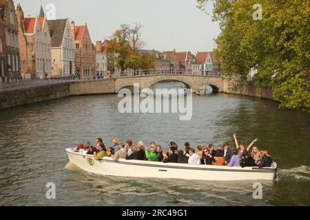 Langerei, Bruges, Flandre, Flandre occidentale, Belgique Banque D'Images