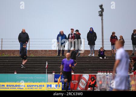 Gayfield Park, Arbroath, Royaume-Uni. 12 juillet 2023. Pré-saison football friendly, Arbroath contre Dundee ; crédit pour les fans d'Arbroath : action plus Sports/Alamy Live News Banque D'Images