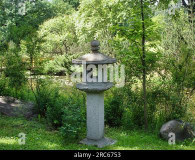 Le jardin botanique Tsitsin main Moscow (russe) est l’un des plus grands jardins botaniques d’Europe. Il couvre une superficie de ​​about 3,61 km² Banque D'Images