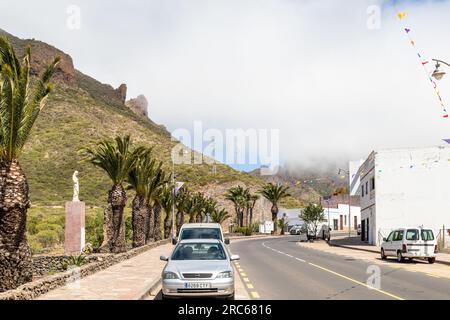 Vue incroyable à Tenerife avec une caméra Banque D'Images