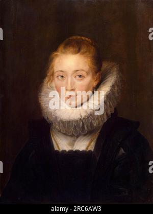 Portrait d'une chambère de l'Infante Isabelle 1625 par Pierre Paul Rubens Banque D'Images