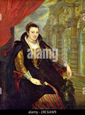 Portrait d'Isabella Brandt 1626 par Peter Paul Rubens Banque D'Images