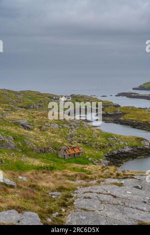 Le paysage ofd l'île de Harris près de Manish île de Harris Banque D'Images