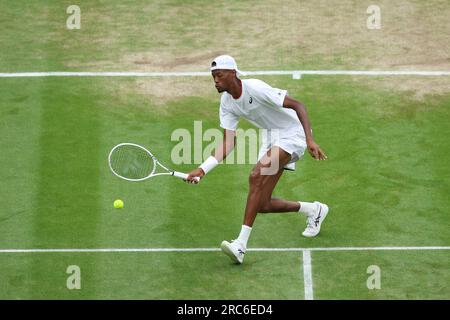 Wimbledon, Royaume-Uni. 12 juillet 2023. Lors des Championnats de Wimbledon 2023 le 12 juillet 2023 au All England Lawn tennis & Croquet Club à Wimbledon, Angleterre - photo Antoine Couvercelle/DPPI crédit : DPPI Media/Alamy Live News Banque D'Images