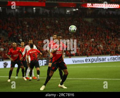 CURITIBA (PR) - 12/07/2023 - Copa do Brasil 2022 / Futebol - ATHLÉTICO (PR)  X FLAMENGO (RJ) Copa do Brasil 2023, quartas de final jogo 2 de 2, na noi  Photo Stock - Alamy