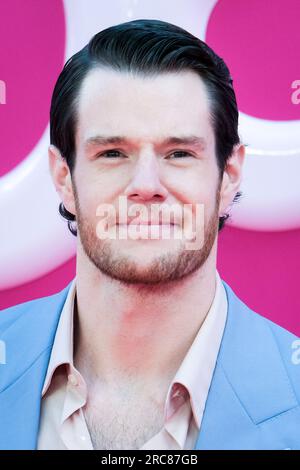 Londres, Royaume-Uni. Photographié lors de la première européenne de Barbie au Cineworld Leicester Square le 12 juillet 2023 . Photo de Julie Edwards. Crédit : JEP Celebrity photos/Alamy Live News Banque D'Images