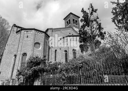 Chiesa degli Eremitani, ou Église des ermites, est une ancienne église Augustinienne de style gothique du 13e siècle à Padoue, en Italie. Banque D'Images