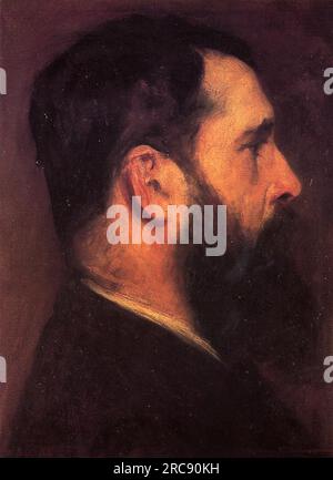 Claude Monet 1887 de John Singer Sargent Banque D'Images