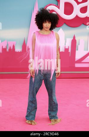 Londres, Royaume-Uni. 12 juillet 2023. Mette assiste à la première européenne Barbie au Cineworld Leicester Square à Londres. Crédit : SOPA Images Limited/Alamy Live News Banque D'Images