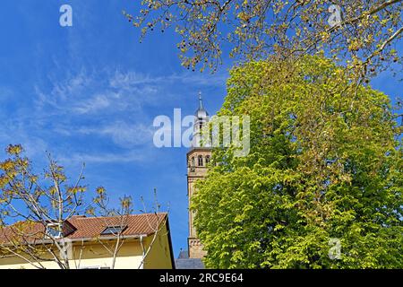 Schum-Stadt, Straßenansicht, Türme, Sankt Joseph Banque D'Images