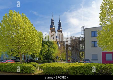 Schum-Stadt, Kapuzinerpark, Kirche, Sankt Joseph Banque D'Images