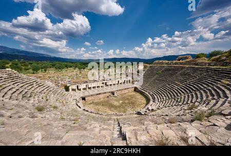 Théâtre de la ville antique d'Aphrodisias, Denizli, Tuerkei |théâtre de la ville antique d'Aphrodisias, Denizli, Turquie| Banque D'Images