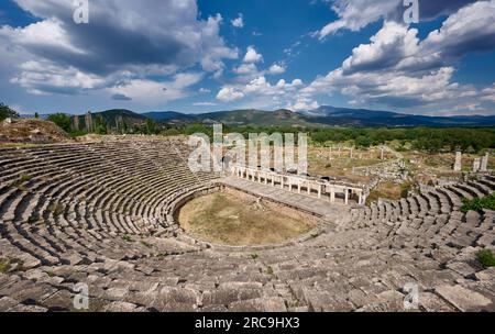 Théâtre de la ville antique d'Aphrodisias, Denizli, Tuerkei |théâtre de la ville antique d'Aphrodisias, Denizli, Turquie| Banque D'Images