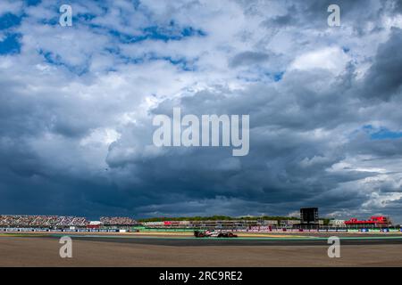 Silverstone, Grande-Bretagne. 10 juillet 2023. CIRCUIT DE SILVERSTONE, ROYAUME-UNI - JUILLET 08 : Nico Hulkenberg, Haas F1 VF-23 lors du Grand Prix de F1 de Grande-Bretagne au circuit de Silverstone le 09 juillet 2023 à Northampton, Angleterre. (Photo de Michael Potts/Agence BSR) crédit : Agence BSR/Alamy Live News Banque D'Images