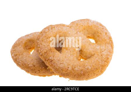 biscuits de noël isolés sur fond blanc Banque D'Images