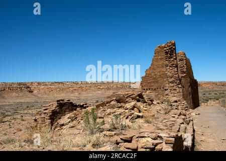 Ruines du Hungo Pavi Chaco Culture National Park Banque D'Images