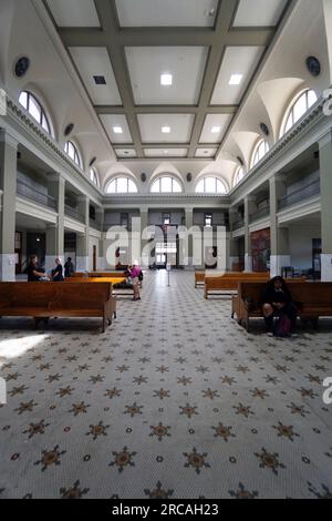 Gare AMTRAK à El Paso, Texas Banque D'Images