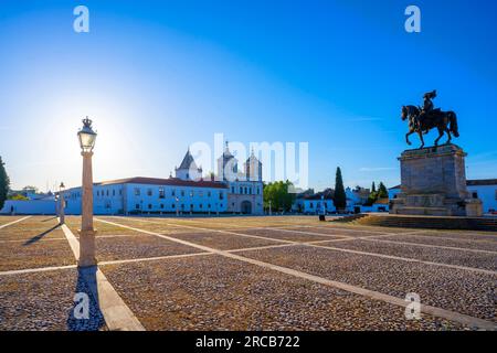 Palais ducal, Vila Viçosa, quartier d'Évora, Alentejo, Portugal Banque D'Images