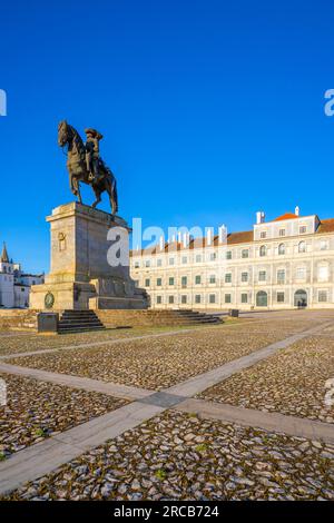 Palais ducal, Vila Viçosa, quartier d'Évora, Alentejo, Portugal Banque D'Images