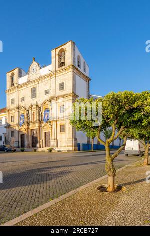 Église São Bartolomeu, Vila Viçosa, quartier Évora, Alentejo, Portugal Banque D'Images