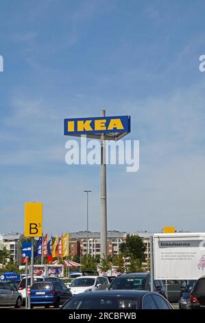 Boutique IKEA Berlin Banque D'Images