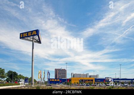 Boutique IKEA Berlin Banque D'Images