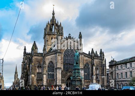 Belle vue de la ville d'Édimbourg prise en Écosse Banque D'Images