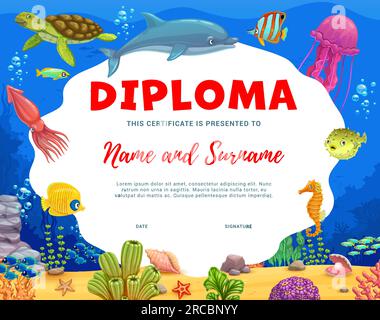 dipl-me-d-enfants-paysage-sous-marin-de-mer-de-dessin-anim-avec-sous