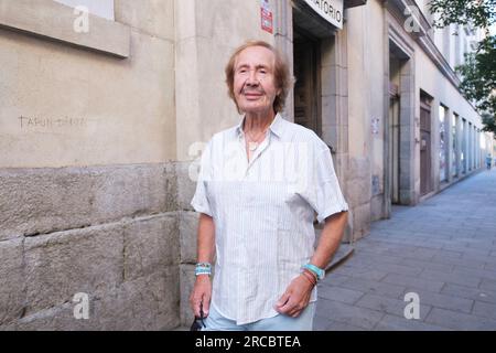 Pablo Sebastian assiste à l'hommage Carmen Sevilla dans l'église de San Antón. L'actrice Carmen Sevilla est décédée le 27 juin 2023. À Madrid. Juillet 13 Banque D'Images