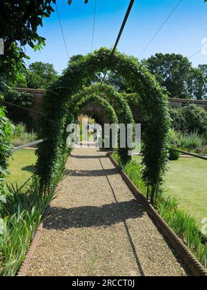 Jardins de Hoveton Hall Banque D'Images