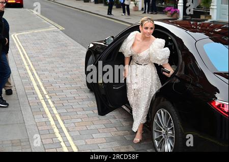 LONDRES, ANGLETERRE - 13 JUILLET : la fête d'été Vogue x autoportrait britannique au Chiltern Firehouse le 13 juillet 2023 à Londres, Angleterre. Crédit : Voir Li/Picture Capital/Alamy Live News Banque D'Images