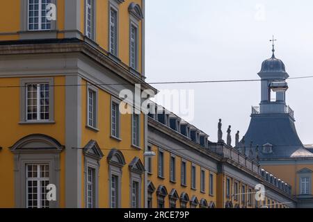 Bonn, Allemagne - 22 mai 2023 : vue de la belle architecture de l'Université de Bonn en Allemagne Banque D'Images