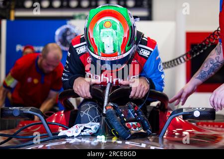 Rome, Italie. 14 juillet 2023. DARUVALA Jehan (ind), Mahindra Racing, Spark-Mahindra, Mahindra M9-Electro, portrait lors de l'ePrix Hankook Rome 2023, 10e réunion du Championnat du monde ABB FIA Formula E 2022-23, sur le circuit Cittadino dell'EUR du 14 au 16 juillet 2023 à Rome, Italie - photo Julien Delfosse/DPPI crédit : DPPI Media/Alamy Live News Banque D'Images