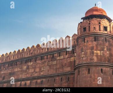 Complexe de fort rouge à New Delhi, Inde. Banque D'Images