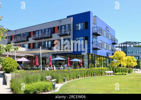 Hotel Indigo Seattle Everett Waterfront place Port Gardner Bay Seattle Washington State États-Unis Banque D'Images