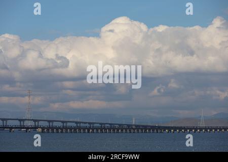 photo du pont dumbarton depuis ravenswood park california Banque D'Images