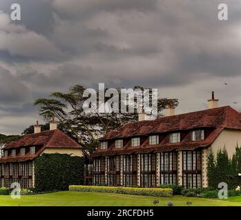 Windsor Golf Hotel & Country Club cet hôtel de golf haut de gamme de style victorien se trouve à 12 km du centre de conventions international Kenyatta et à 14 km de State Banque D'Images