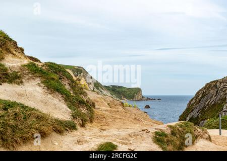 Belle photo de paysage prise à la Durdle Door Banque D'Images