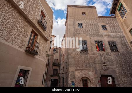 Palais de Cascales - Ségovie, Espagne Banque D'Images