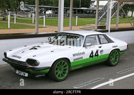 Jaguar XJS TRANS-Am V12 (1978), Mike Hawthorn Track Day, Goodwood, Sussex, Angleterre, Grande-Bretagne, Royaume-Uni, Europe Banque D'Images