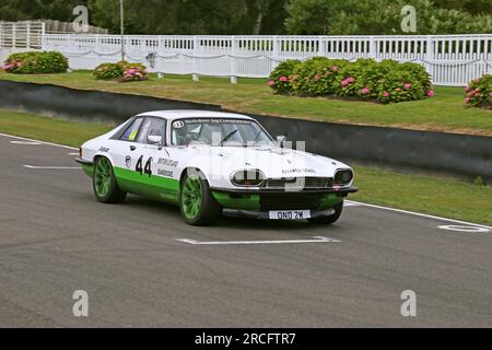 Jaguar XJS TRANS-Am V12 (1978), Mike Hawthorn Track Day, Goodwood, Sussex, Angleterre, Grande-Bretagne, Royaume-Uni, Europe Banque D'Images