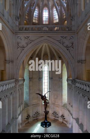 Chapelle du Château de Pierrefonds près de Paris - France Banque D'Images