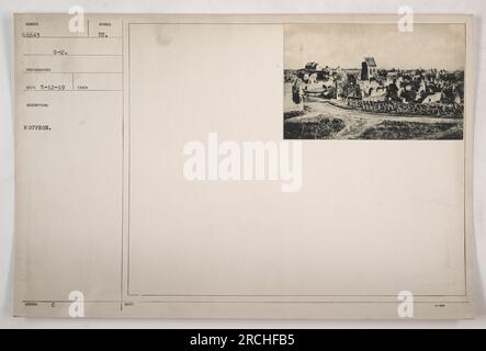 Soldats de l'armée américaine participant à des exercices d'entraînement pendant la première Guerre mondiale. Banque D'Images