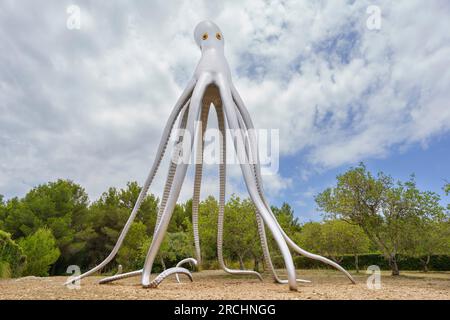 Kraken, 2016, Musée sa Bassa Blanca (msbb) Yannick vu et Ben Jakober , Alcudia, Majorque, Espagne Banque D'Images