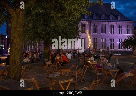 Gand, Belgique. 14 juillet 2023. L'illustration montre le festival de jazz de Gand à Gand, vendredi 14 juillet 2023. L'édition de cette année aura lieu du 5 au 15 juillet. BELGA PHOTO NICOLAS MAETERLINCK crédit : Belga News Agency/Alamy Live News Banque D'Images