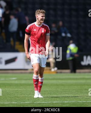 Meadow Lane, Nottingham, Royaume-Uni. 15 juillet 2023. Pré-saison football amical, Notts County contre Nottingham Forest ; Ryan Yates de Nottingham Forest Credit : action plus Sports/Alamy Live News Banque D'Images