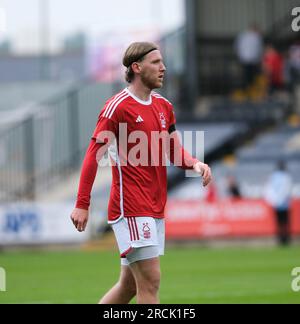 Meadow Lane, Nottingham, Royaume-Uni. 15 juillet 2023. Pré-saison football amical, Notts County contre Nottingham Forest ; Josh Bowler de Nottingham Forest Credit : action plus Sports/Alamy Live News Banque D'Images