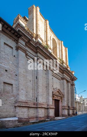 Ancienne église SS. Trinité à Annunziata, Gino de Dominicis, calamita Cosmica, Foligno, Pérouse, Ombrie, Italie Banque D'Images